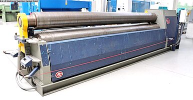 MG AK 410 C, Metallbearbeitungsmaschinen, Blechbearbeitung / Scheren / Biegen / Richten, Blechbiegemaschine - 3 Walzen