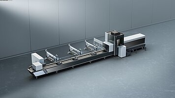 BODOR K2E 6KW + K-Loader Pro, Metallbearbeitungsmaschinen, Blechbearbeitung / Scheren / Biegen / Richten, Laserschneidmaschine