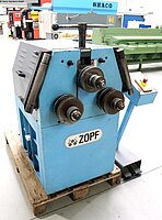 ZOPF ZB 70 / 2M, Metallbearbeitungsmaschinen, Blechbearbeitung / Scheren / Biegen / Richten, Ring- Profil- Biegemaschine