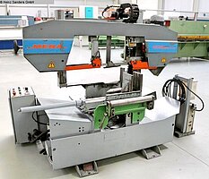 MEBA - Halbautomat 335 DG, Metallbearbeitungsmaschinen, Sägen, Bandsäge