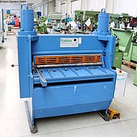 RABBA HS 12/1000, Metallbearbeitungsmaschinen, Blechbearbeitung / Scheren / Biegen / Richten, Tafelschere - hydraulisch