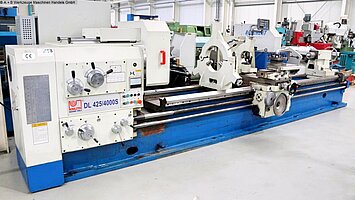 KNUTH DL 425/4000 S, Metallbearbeitungsmaschinen, Drehmaschinen, Drehmaschine-konventionell-elektronisch
