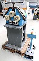 ZOPF ZB 60 M, Metallbearbeitungsmaschinen, Blechbearbeitung / Scheren / Biegen / Richten, Ring- Profil- Biegemaschine