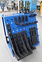 SIEGMUND SYSTEM 28 // 50 tlg., Maschinenzubehör, Maschinenzubehör etc., Aufspanntisch