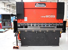 AMADA HFBO 80-25, Metallbearbeitungsmaschinen, Blechbearbeitung / Scheren / Biegen / Richten, Abkantpresse - hydraulisch