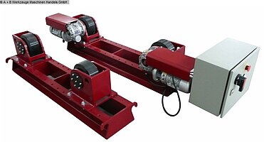 SANDERS HGK-5, Metallbearbeitungsmaschinen, Blechbearbeitung / Scheren / Biegen / Richten, Behälterdrehvorrichtung