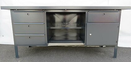 SANDERS ANTHRAZITGRAU RAL 7016, Sondermaschinen, verschiedene Einrichtungen, Werkbank