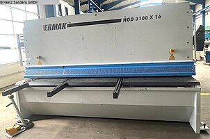 ERMAK HGD 3100 - 16, Metallbearbeitungsmaschinen, Blechbearbeitung / Scheren / Biegen / Richten, Tafelschere - hydraulisch