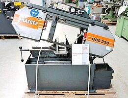 KLAEGER & MUELLER HBS 220, Metallbearbeitungsmaschinen, Sägen, Bandsäge