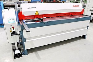 DURMA MS 2003, Metallbearbeitungsmaschinen, Blechbearbeitung / Scheren / Biegen / Richten, Tafelschere - mechanisch