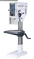 ALZMETALL AB 34 SV, Metallbearbeitungsmaschinen, Bohrwerke / Bearbeitungszentren / Bohrmaschinen, Säulenbohrmaschine