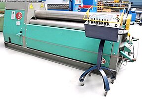 MG MH 2010 B, Metallbearbeitungsmaschinen, Blechbearbeitung / Scheren / Biegen / Richten, Blechbiegemaschine - 4 Walzen