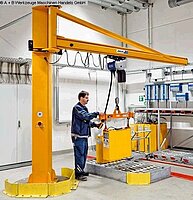 ABUS LS / 4000 MM x 500 KG, Other Machines, Other attachments, Pillar Type Swivelling Crane