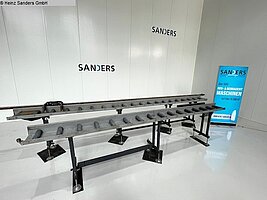 BECK 4000 x 250 mm / 5000 x 250 mm, Metallbearbeitungsmaschinen, Sägen, Rollenbahnen / Anschlag-Systeme