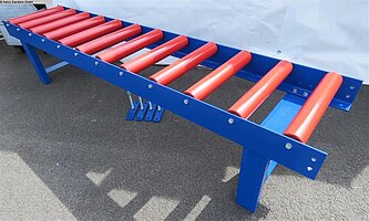 SANDERS 3000 x 600 mm, Metal Processing, Saws, Roller tracks / stop systems