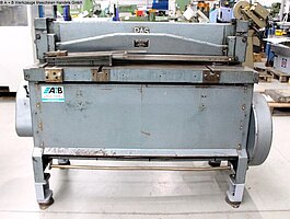 RAS 52.7, Metal Processing, Sheet metal working / shaeres / bending, Plate Shear - Mechanical