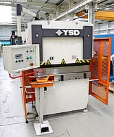 YSD (LVD) PPT 40/12.5, Metallbearbeitungsmaschinen, Blechbearbeitung / Scheren / Biegen / Richten, Abkantpresse - hydraulisch