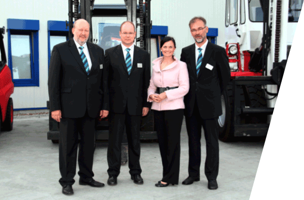 2008 Geschäftsführung Heinz Sanders GmbH mit Gitta Connemann