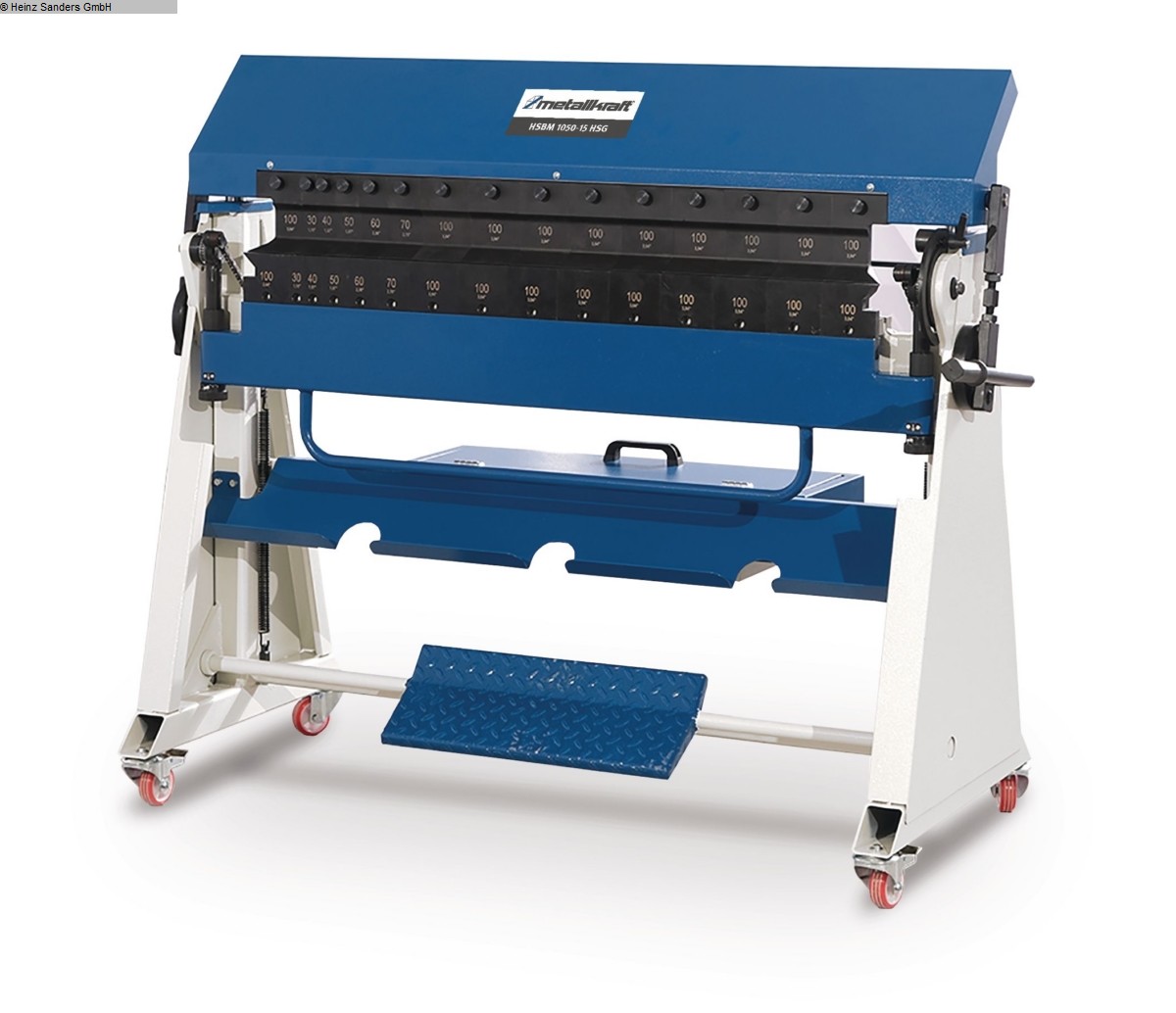 METALLKRAFT HSBM 1050-15 HSG, Metallbearbeitungsmaschinen, Blechbearbeitung / Scheren / Biegen / Richten, Schwenkbiegemaschine