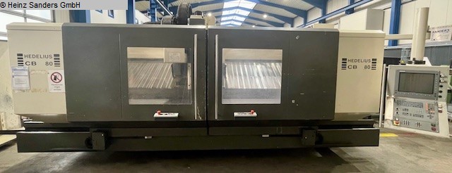 HEDELIUS - Vertikal CB 80 / 3200, Metallbearbeitungsmaschinen, Bearbeitungszentrum, Bearbeitungszentrum