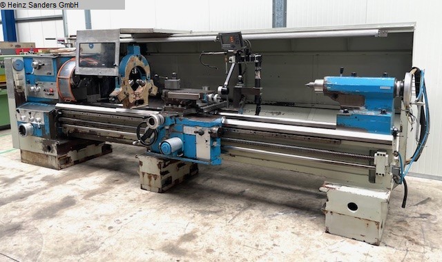 LÖW W722, Metallbearbeitungsmaschinen, Drehmaschinen, Drehmaschine-konventionell-elektronisch