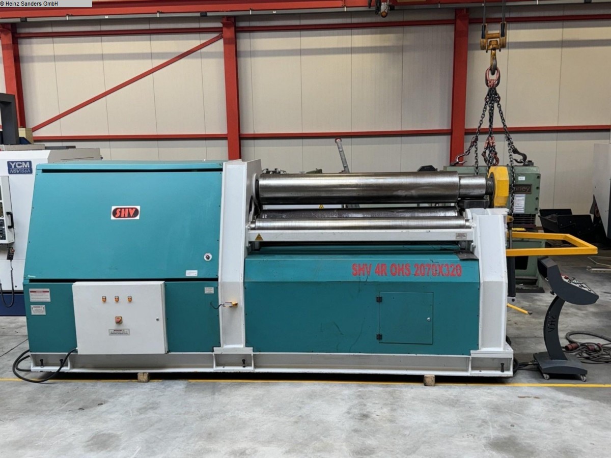 SAHINLER SHV 4R OHS 2070 x 320, Metallbearbeitungsmaschinen, Blechbearbeitung / Scheren / Biegen / Richten, Blechbiegemaschine - 4 Walzen