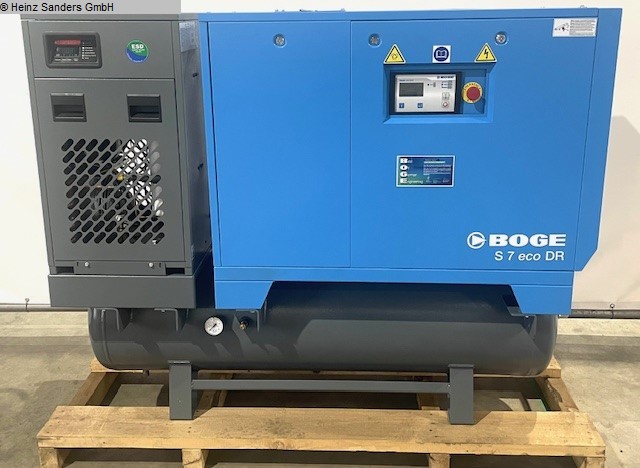 BOGE S7 ECO DR - 10 bar, Maschinenzubehör, Maschinenzubehör etc., Schraubenkompressor