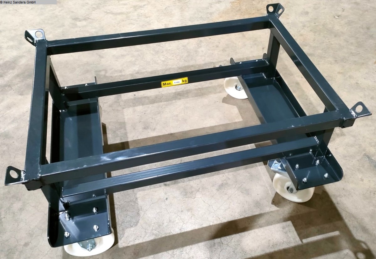 SANDERS Palettenwagen 1000 kg / grau, Sondermaschinen, verschiedene Einrichtungen, Transportwagen