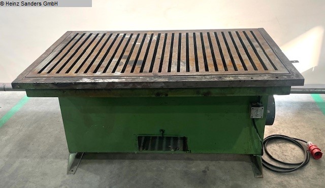 - 1250 x 750, Holzbearbeitungsmaschinen, Oberflächentechnik, Wachsen, Farbnebelabsaug., Holztrocknung, Schleiftisch