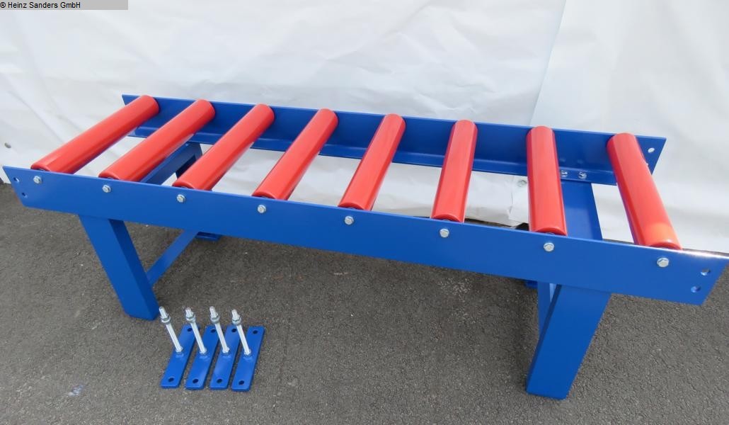 SANDERS 2000 x 600 mm, Metallbearbeitungsmaschinen, Sägen, Rollenbahnen / Anschlag-Systeme