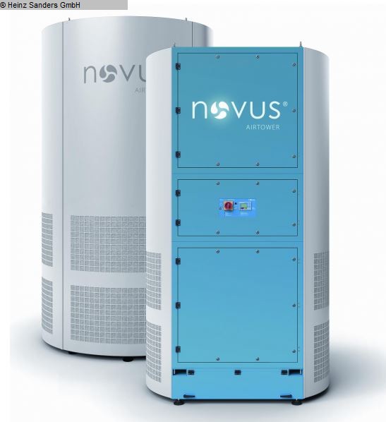 NOVUS Airtower FT 20.000, Sondermaschinen, verschiedene Einrichtungen, Absaugung