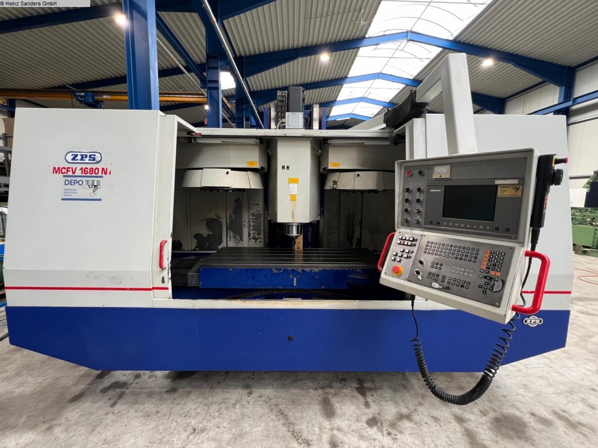 ZPS DEPO MCFV 1680 NT, Metallbearbeitungsmaschinen, Bearbeitungszentrum, Bearbeitungszentrum