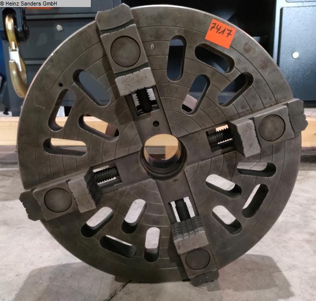 Vierbackenfutter Planscheibe 450 mm, Maschinenzubehör, Maschinenzubehör etc., Spannfutter