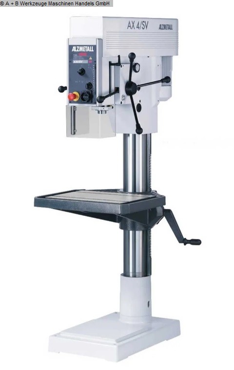 ALZMETALL AX 4 SV, Metallbearbeitungsmaschinen, Bohrwerke / Bearbeitungszentren / Bohrmaschinen, Säulenbohrmaschine