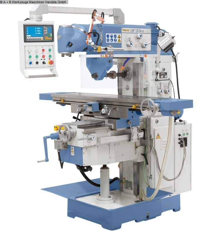 BERNARDO UWF 130 SERVO DIGI, Metallbearbeitungsmaschinen, Fräsmaschinen, Fräsmaschine - Universal