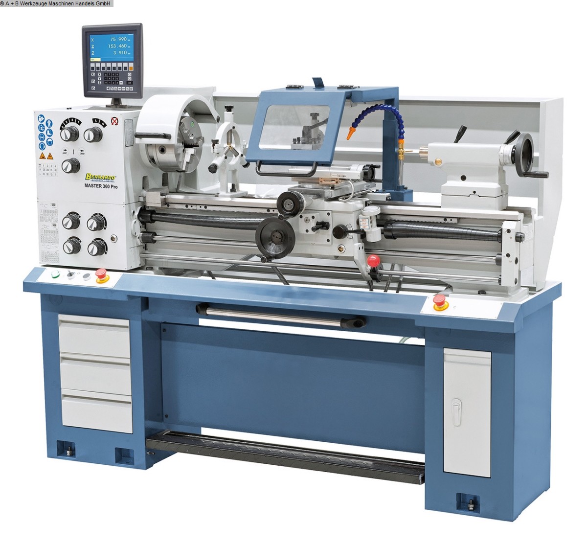 BERNARDO MASTER PRO 360, Metallbearbeitungsmaschinen, Drehmaschinen, Drehmaschine-konventionell-elektronisch
