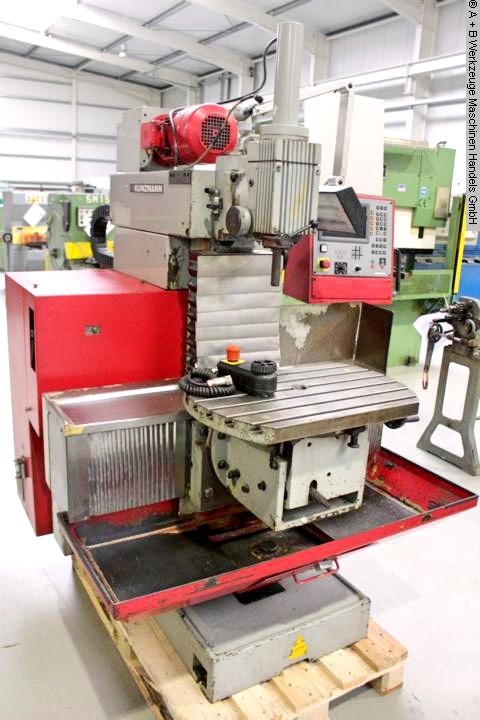 KUNZMANN WF 4/3 TNC 124, Metallbearbeitungsmaschinen, Fräsmaschinen, Fräsmaschine - Universal