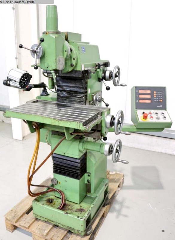 KORRADI UW 10, Metallbearbeitungsmaschinen, Fräsmaschinen, Fräsmaschine - Universal