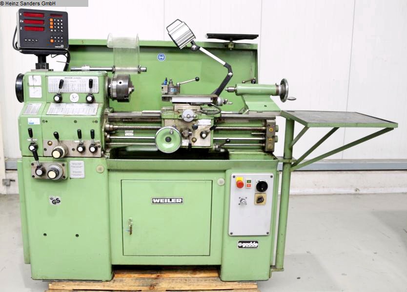 WEILER MATADOR VS 2, Metallbearbeitungsmaschinen, Drehmaschinen, Drehmaschine-konventionell-elektronisch