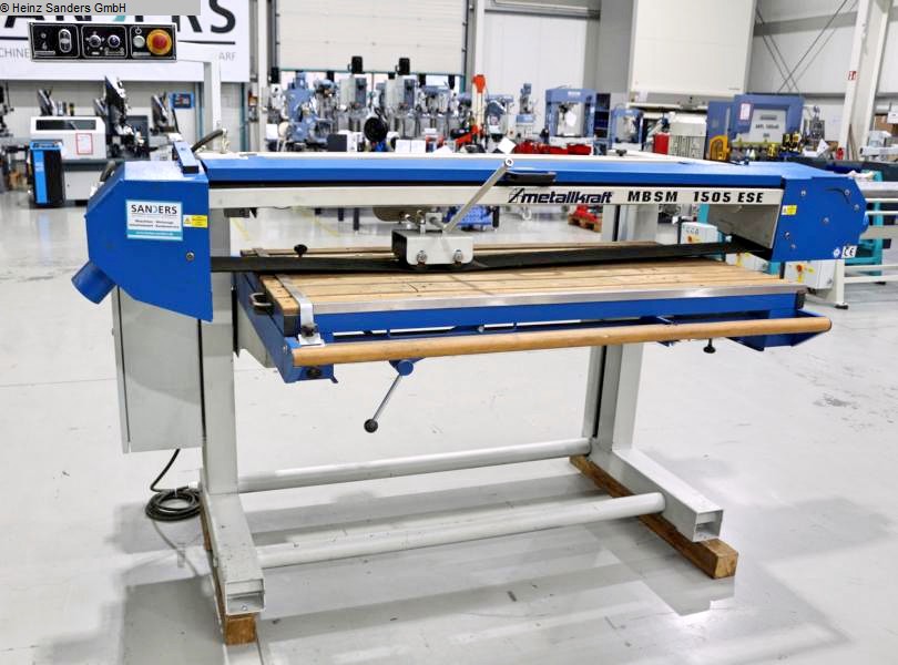 METALLKRAFT MBSM 1505 ESE, Metallbearbeitungsmaschinen, Schleifmaschinen, Bandschleifmaschine