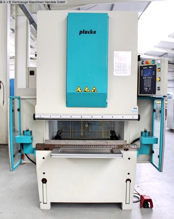 PLACKE EQPB 2 - 50/1275, Metallbearbeitungsmaschinen, Blechbearbeitung / Scheren / Biegen / Richten, Abkantpresse - hydraulisch