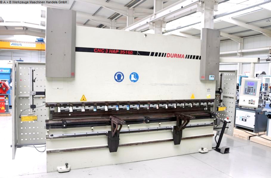 DURMA CNC3 HAP 35.160, Metallbearbeitungsmaschinen, Blechbearbeitung / Scheren / Biegen / Richten, Abkantpresse - hydraulisch