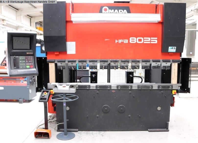 AMADA HFBO 80-25, Metallbearbeitungsmaschinen, Blechbearbeitung / Scheren / Biegen / Richten, Abkantpresse - hydraulisch