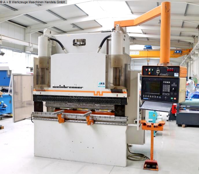 WEINBRENNER GPL 80, Metallbearbeitungsmaschinen, Blechbearbeitung / Scheren / Biegen / Richten, Abkantpresse - hydraulisch