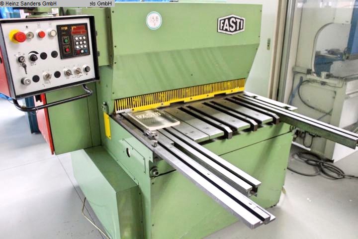 FASTI 509-10/4, Metallbearbeitungsmaschinen, Blechbearbeitung / Scheren / Biegen / Richten, Tafelschere - hydraulisch