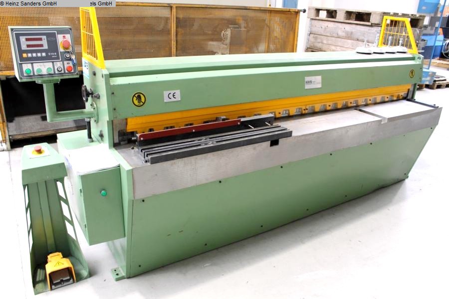 KAMI TKM 2500/3.5 E, Metallbearbeitungsmaschinen, Blechbearbeitung / Scheren / Biegen / Richten, Tafelschere - mechanisch