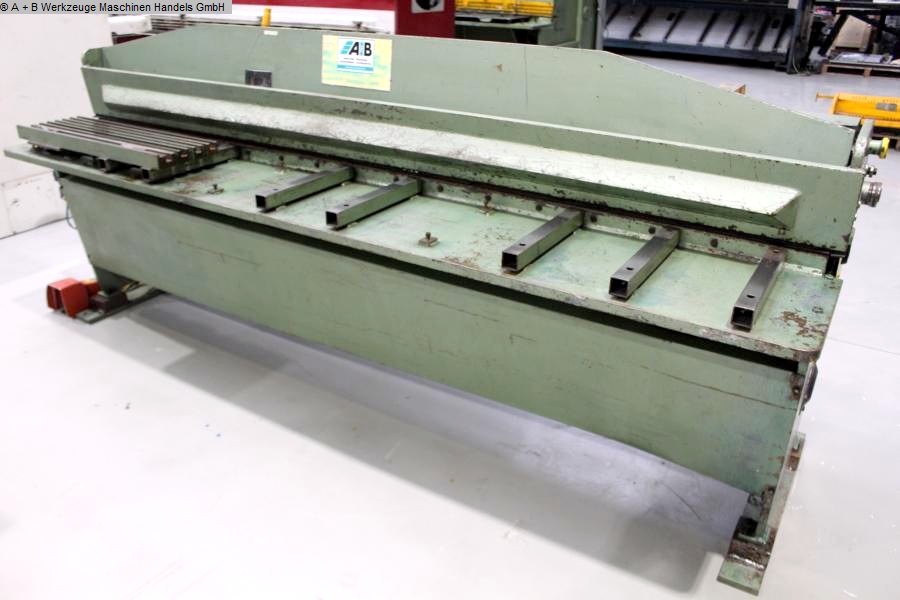 RAS 82.25, Metallbearbeitungsmaschinen, Blechbearbeitung / Scheren / Biegen / Richten, Tafelschere - mechanisch