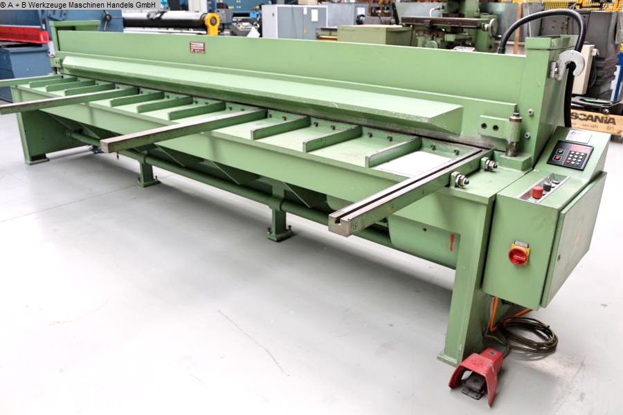 SCHROEDER MHSU 4000/2.0, Metallbearbeitungsmaschinen, Blechbearbeitung / Scheren / Biegen / Richten, Tafelschere - mechanisch