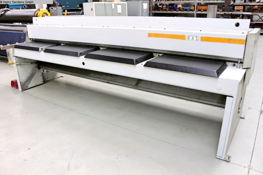 RAS 52.31, Metallbearbeitungsmaschinen, Blechbearbeitung / Scheren / Biegen / Richten, Tafelschere - mechanisch