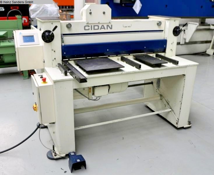 CIDAN MS-R 13/4.5, Metallbearbeitungsmaschinen, Blechbearbeitung / Scheren / Biegen / Richten, Tafelschere - mechanisch